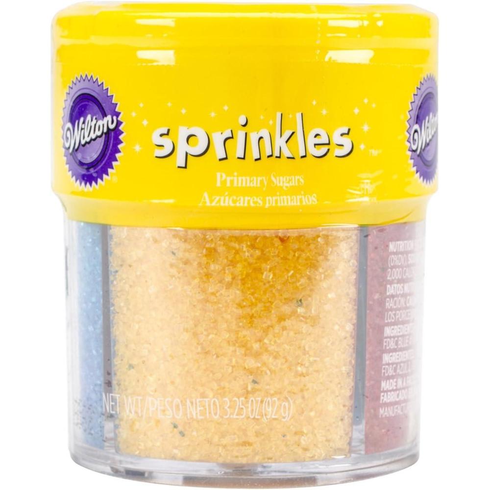 image:imageWilton Primary Sugar Crystals Baking Supplies 44 oz Multicolored
