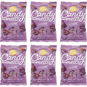 Wilton Pink Candy Melts Candy Bundle – Easy to Melt Candy Melts Candy for Cake Pops, Drizzling and Dipping Any Treat, Candy Melts Bulk, 12 Oz, Pack of 6