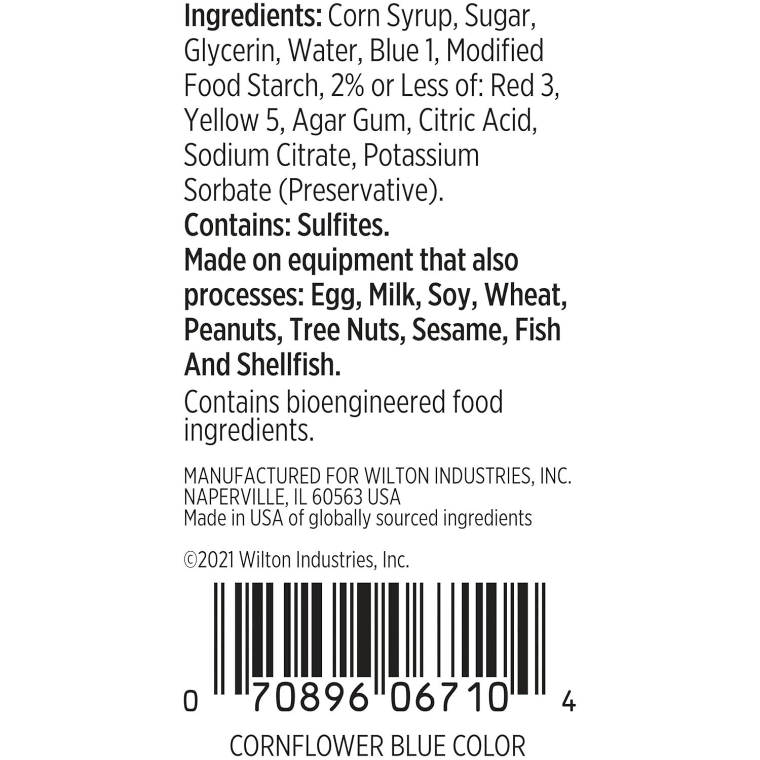 image:imageWilton Gel Food Coloring Highly Concentrated GelBased Icing Color for Frosting Fondant Batter amp Dough Vibrant amp Blendable Cake Decorating Dye 1 oz Leaf GreenBlue