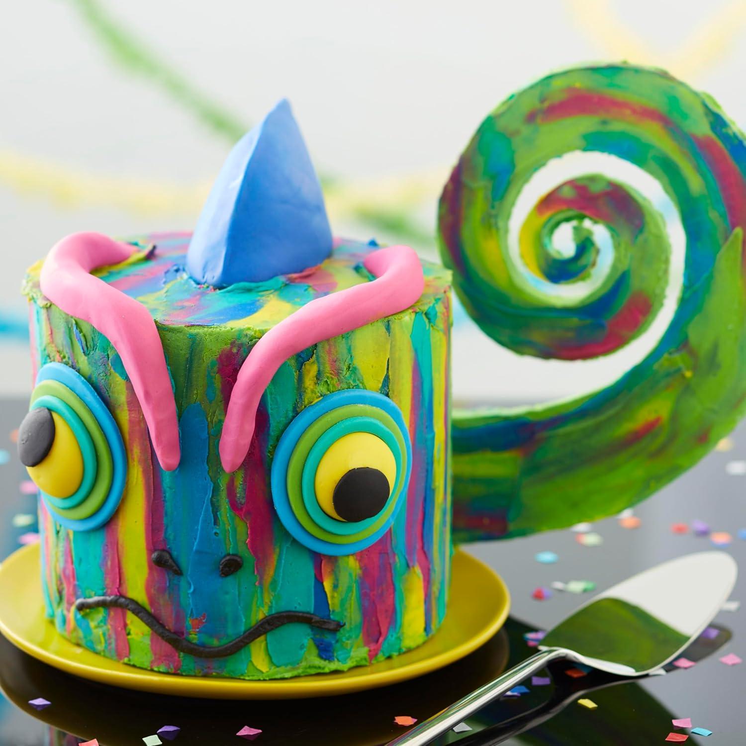 image:imageWilton Gel Food Coloring Highly Concentrated GelBased Icing Color for Frosting Fondant Batter amp Dough Vibrant amp Blendable Cake Decorating Dye 1 oz Leaf GreenGreen