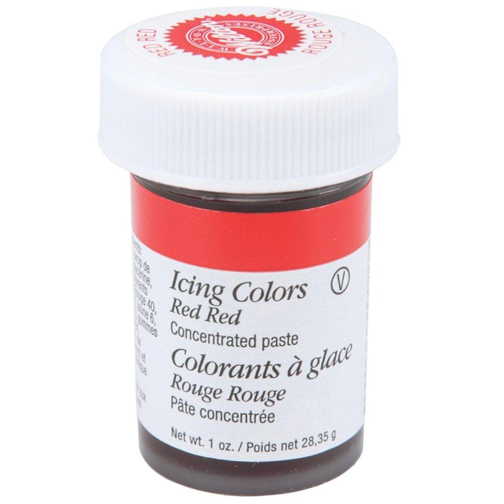 image:imageWilton Gel Food Coloring Highly Concentrated GelBased Icing Color for Frosting Fondant Batter amp Dough Vibrant amp Blendable Cake Decorating Dye 1 oz Leaf GreenRedred