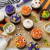 Wilton Edible Candy Eyeball Sprinkles, Small Edible Googly Eyes for Decorating Cupcakes, Cookies & Halloween Treats, Black and White, 0.88 oz(3 Pack)