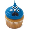 Wilton Edible Candy Eyeball Sprinkles, Small Edible Googly Eyes for Decorating Cupcakes, Cookies & Halloween Treats, Black and White, 0.88 oz(.88 ounce)