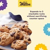 Wilton Excelle Elite 3-Tier Cooling Rack for Cookies, Cake and More – Cool Batches of Cookies, Cake Layers or Finger Foods, Black(Cakes and More)