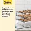 Wilton Excelle Elite 3-Tier Cooling Rack for Cookies, Cake and More – Cool Batches of Cookies, Cake Layers or Finger Foods, Black(Cakes and More)