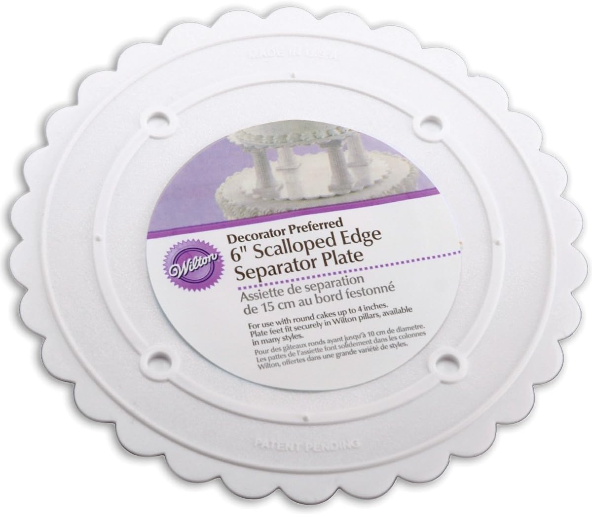 image:imageWilton Decorator Preferred Separator Plate 6Round