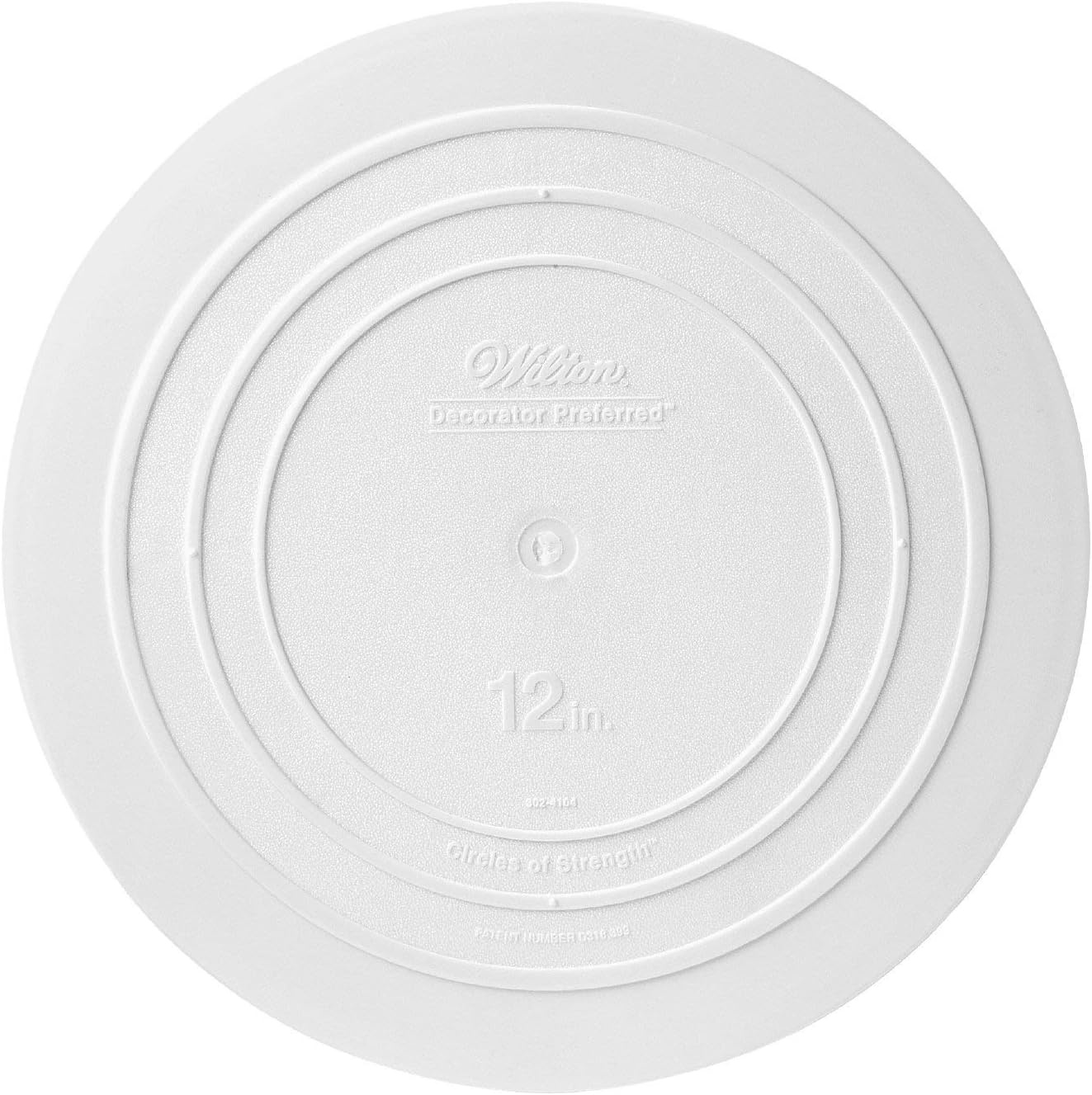 image:imageWilton Smooth Edge Separator Plate for Cakes 8Inch White8in