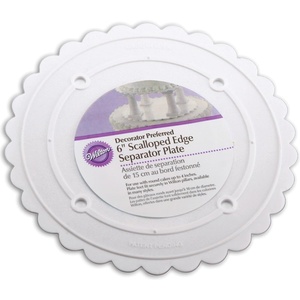 Wilton Decorator Preferred Separator Plate, 6″(Round)