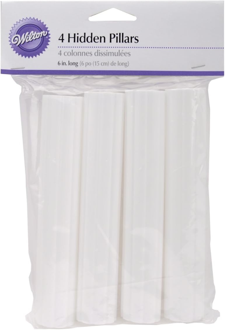 image:imageWilton 4Pack Hidden Pillar for Cakes 6Inch