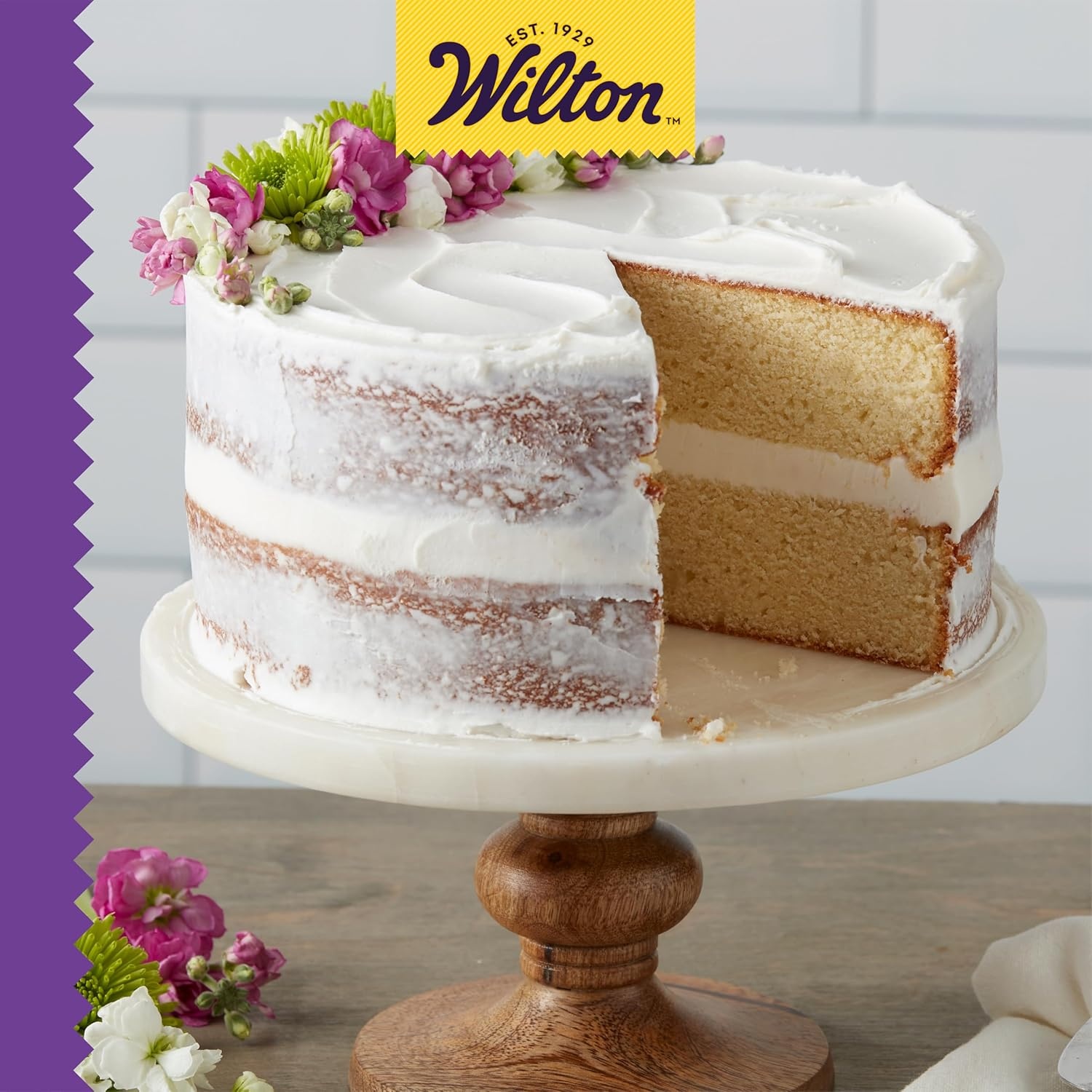 image:imageWilton Adjustable Cake Leveler For Leveling and Torting Quality CakeDecorating Tool Dishwasher Safe amp Easy to Use 12 x 625 Inch