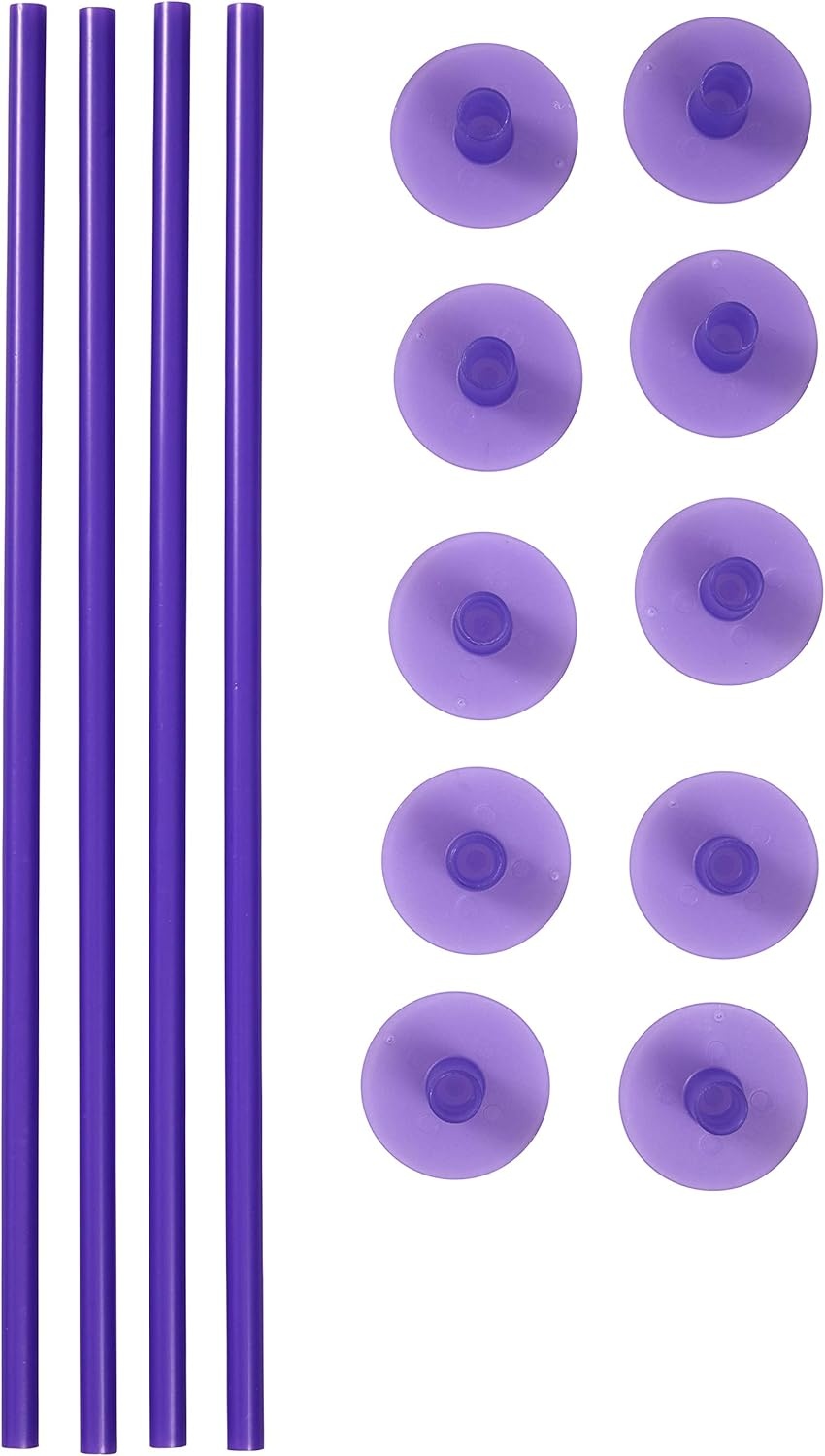 image:imageWilton Cake Support Rods and Caps For Stacking 14Piece Layer Cake Stacking Kit Strong Durable Support Rods Cake Tier Stacking Kit Purple