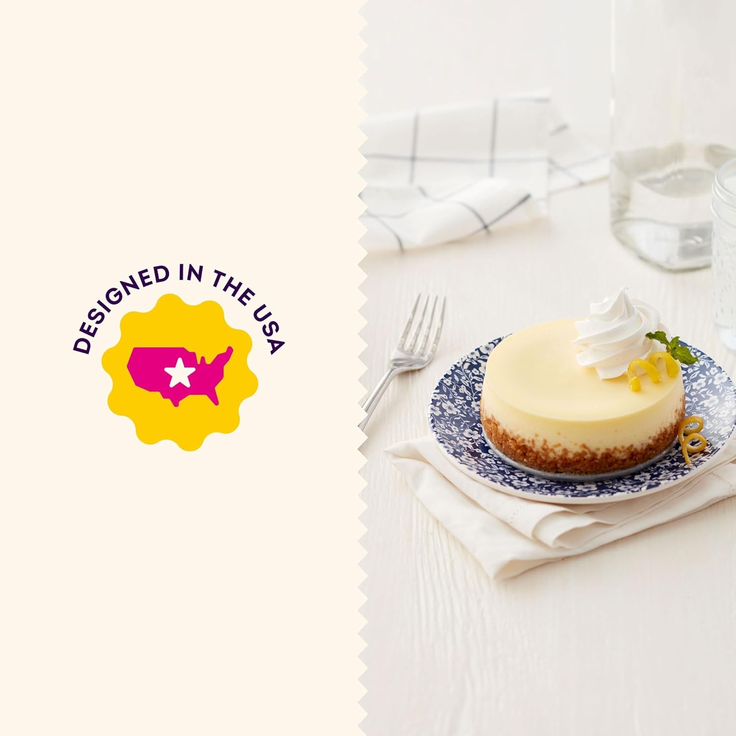 image:imageWilton Everyday Non Stick Springform Pan for Cheesecakes and Tarts Made without PFAs 6 Inch