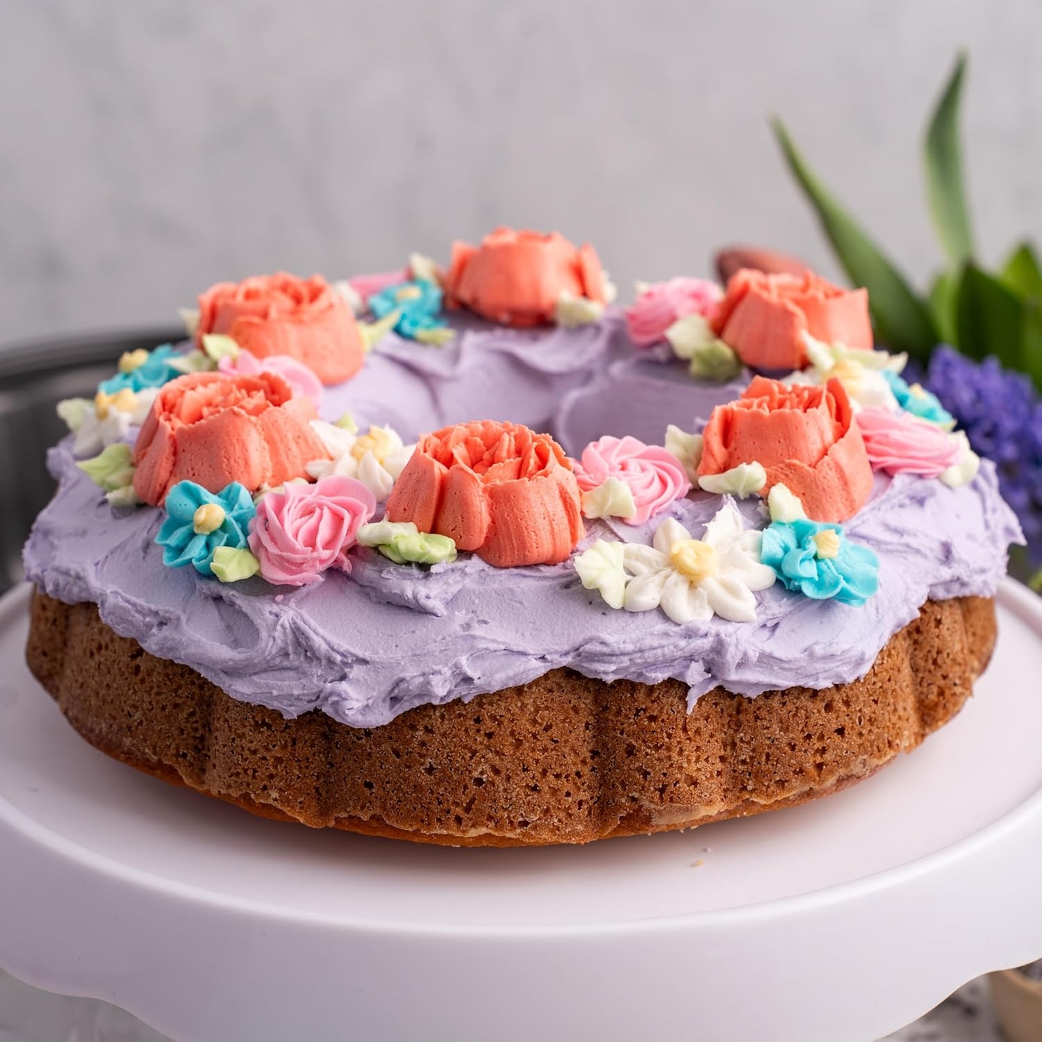 image:imageWilton Everyday NonStick 975 in Fluted Tube Cake Pan ColdRolled Steel Bakeware Made without PFAS Packaging May Vary