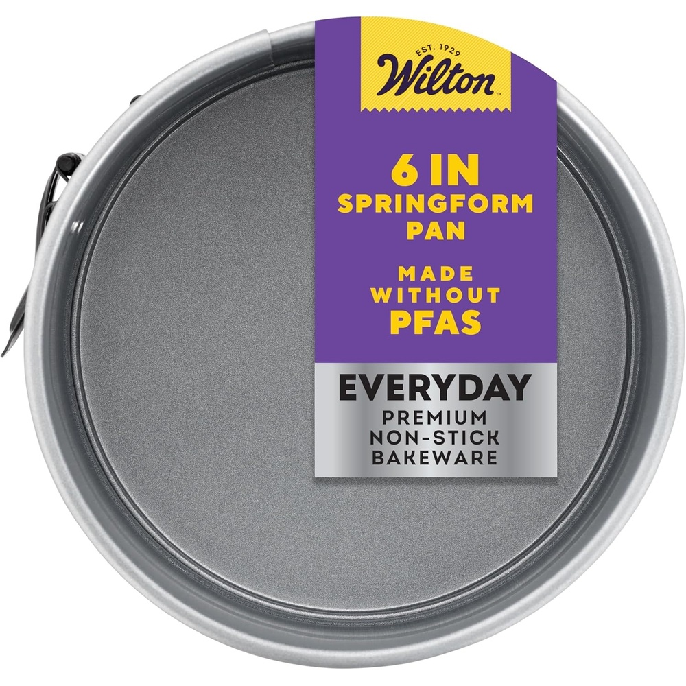 image:imageWilton Everyday Non Stick Springform Pan for Cheesecakes and Tarts Made without PFAs 6 Inch