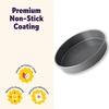 Wilton Everyday Non Stick Round Cake Pan, Easy Release Bakeware for Layer Cakes, Cheesecake and Everyday Baking, Aluminized Steel, 9 Inch