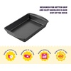 Wilton Gold Non-Stick 13 x 9 Inch Oblong Baking or Roasting Pan, Cold-Rolled Steel Bakeware, Made without PFAS, Packaging May Vary